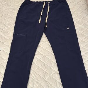 FIGS Navy Blue Large Short Scrub Pants
